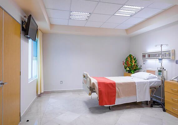 Hospital CMQ City Center, Patient Rooms